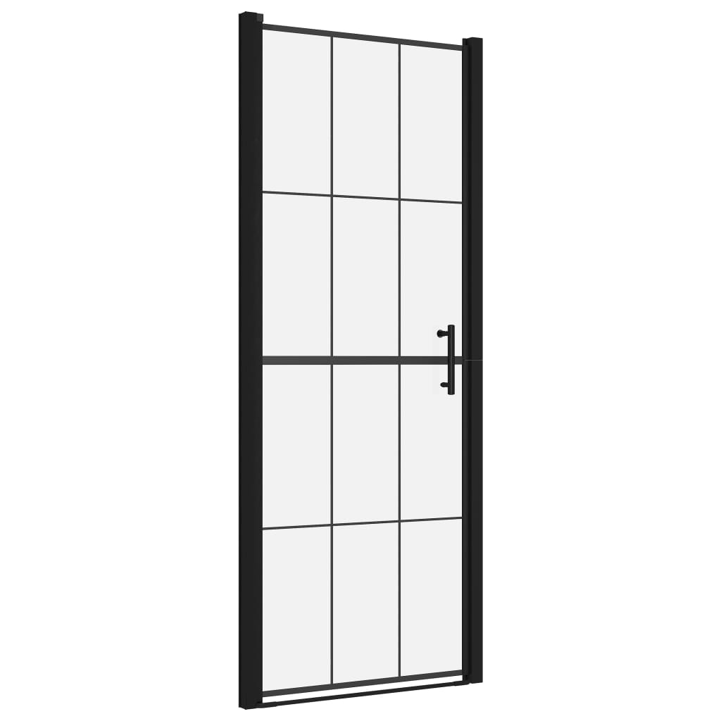 Douchedeur Gehard Glas Zwart