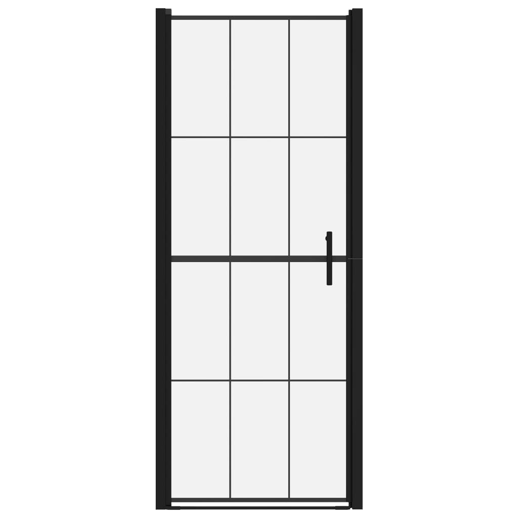 Douchedeur Gehard Glas Zwart