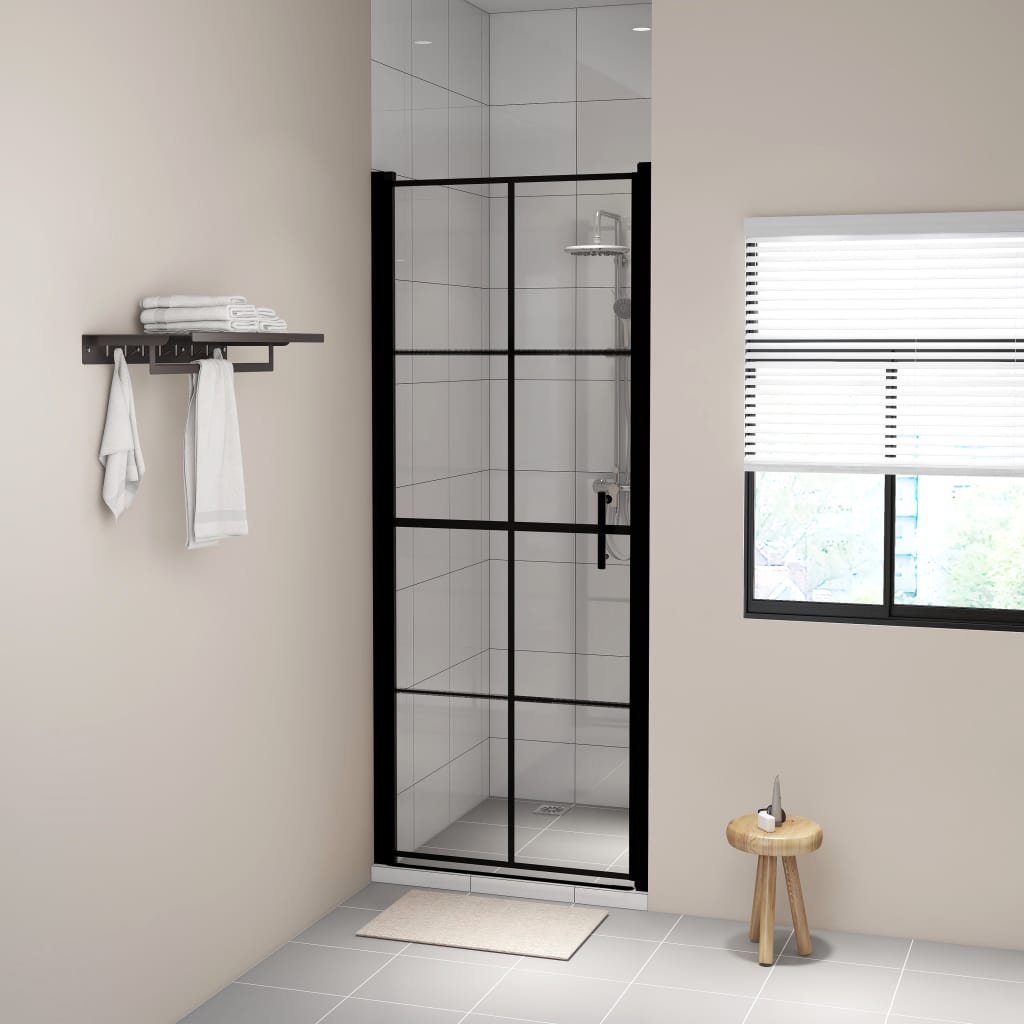 Douchedeuren Gehard Glas Zwart