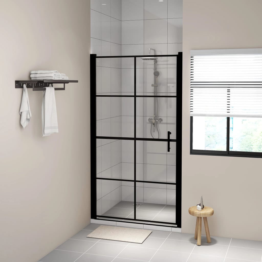 Douchedeuren Gehard Glas Zwart