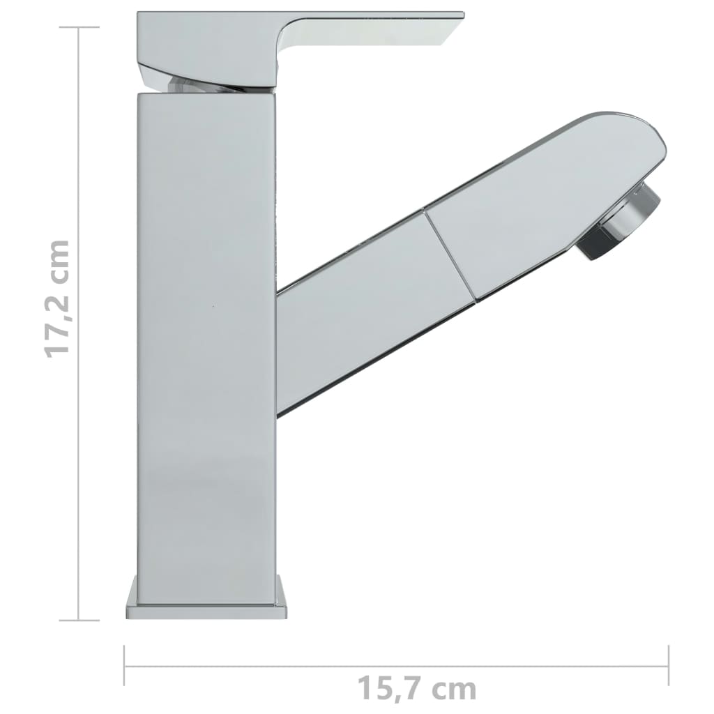 Wastafelkraan Met Uittrekfunctie 157X172 Mm
