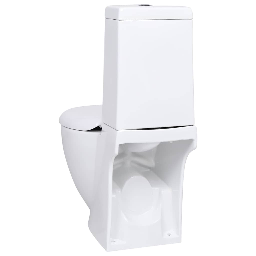 Toilet Rond Afvoer Onder Keramiek