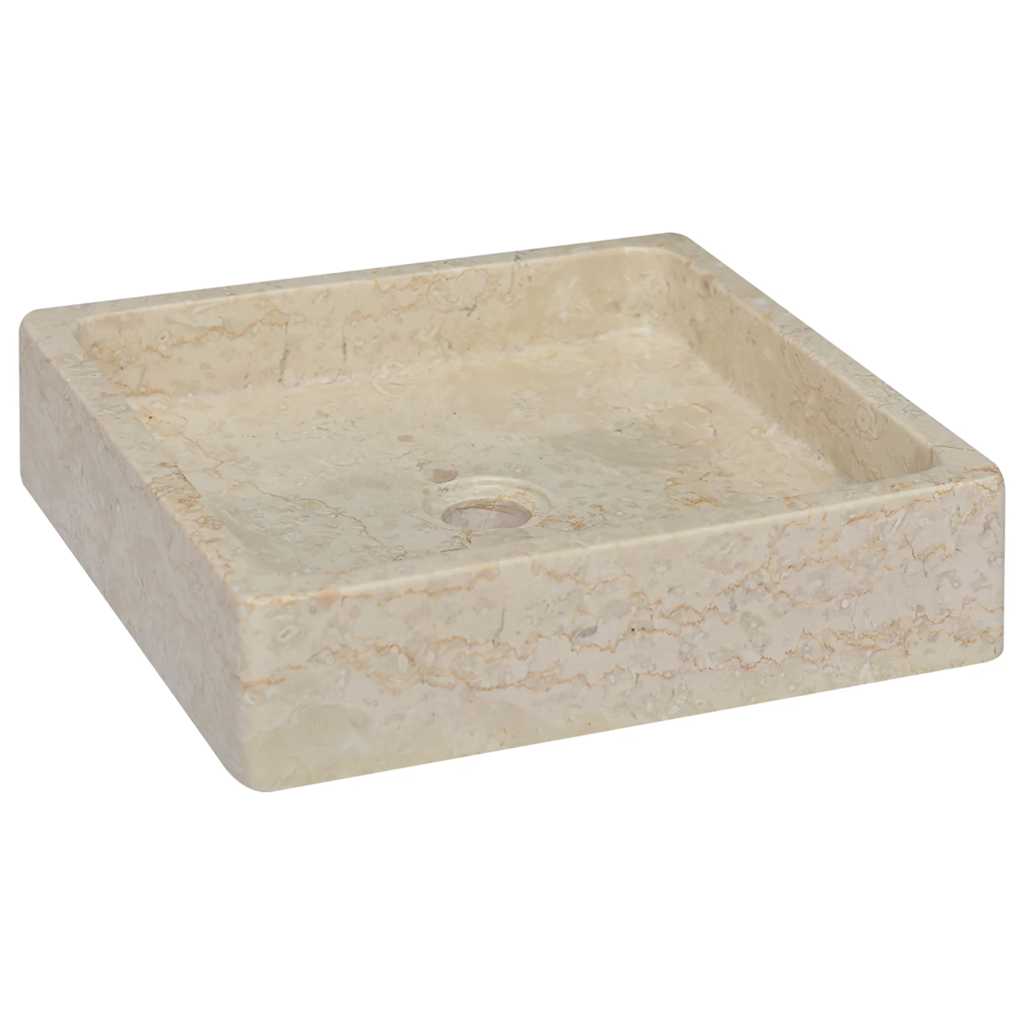 Gootsteen 40X40X10 Cm Marmer Kleurig