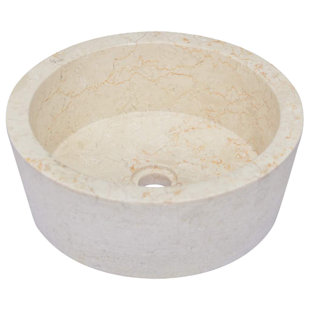 Gootsteen Ø40X15 Cm Marmer Kleurig