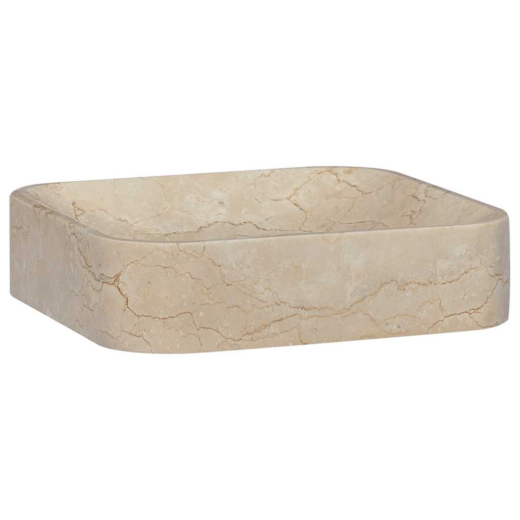 Gootsteen 40X40X10 Cm Marmer Kleurig