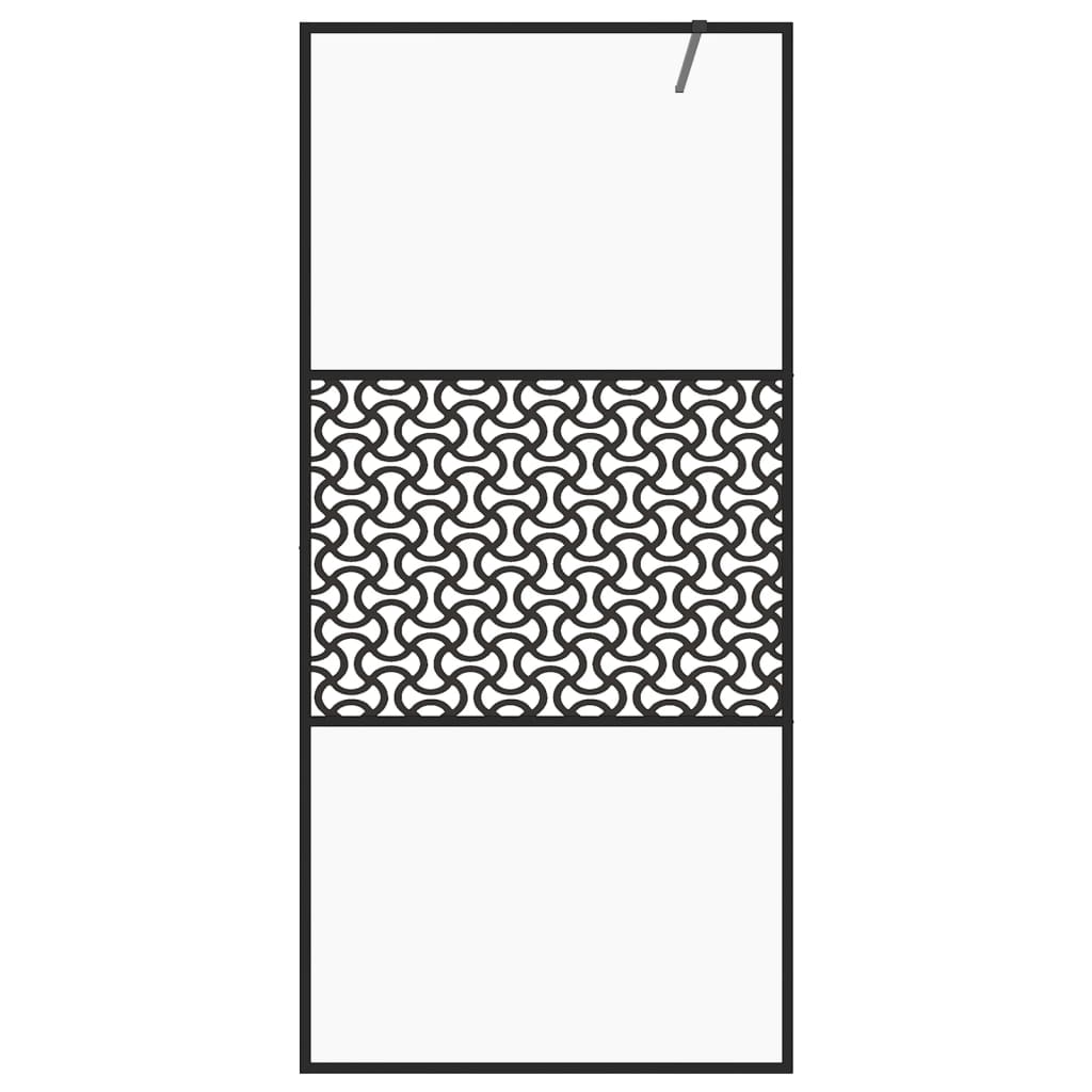 Inloopdouchewand Esg-Glas Transparant En