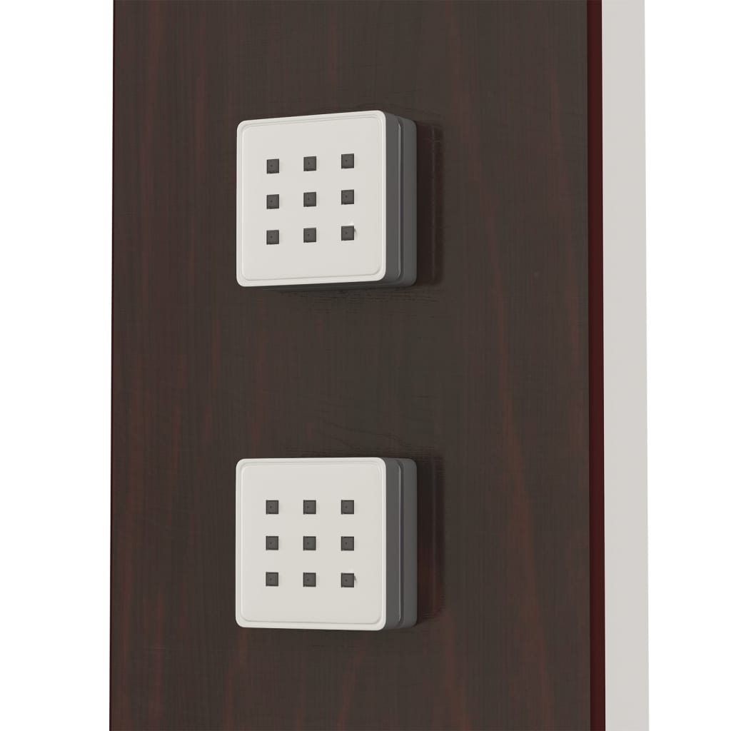 Douchepaneelsysteem Glas Bruin
