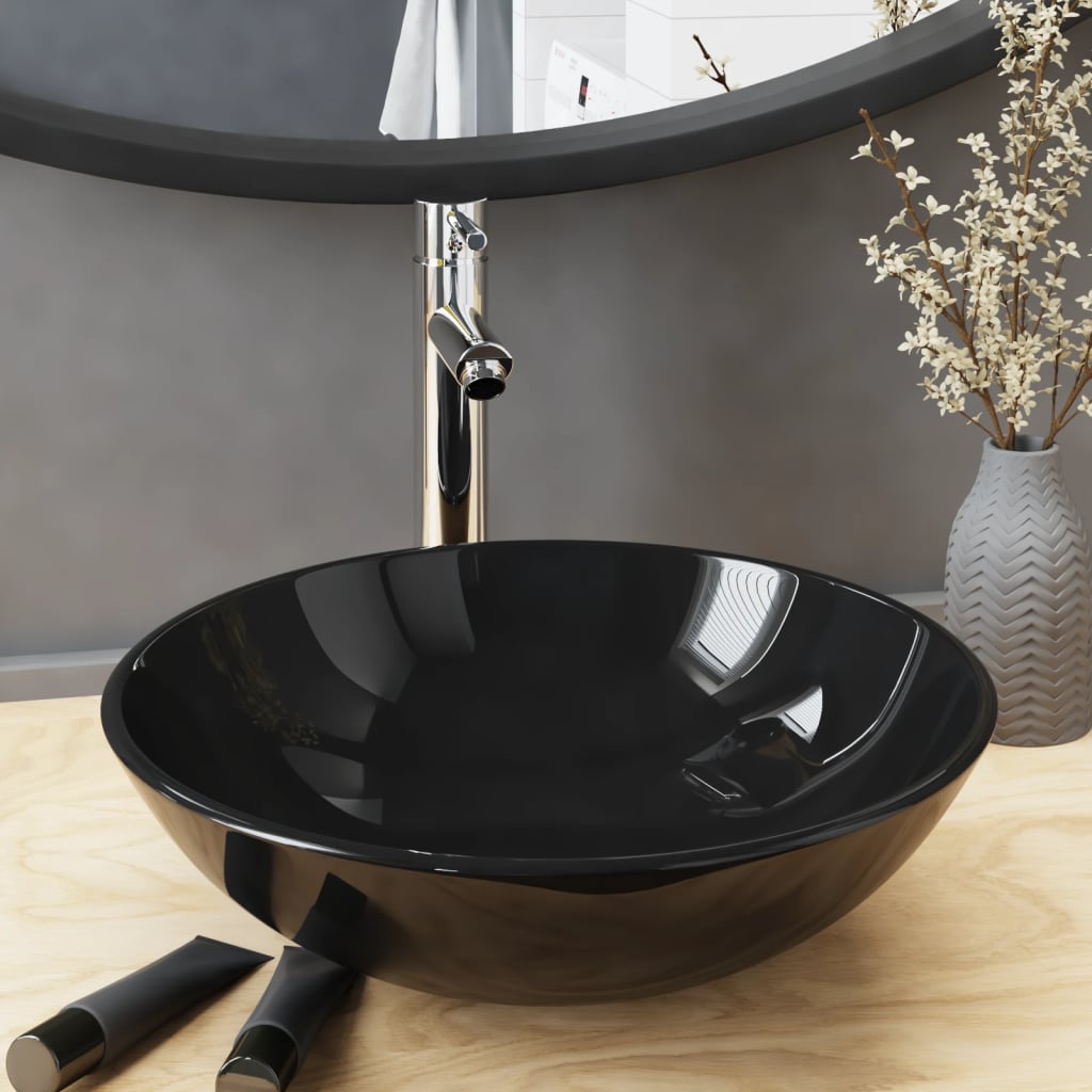 Wasbak Gehard Glas 42 Cm Transparant