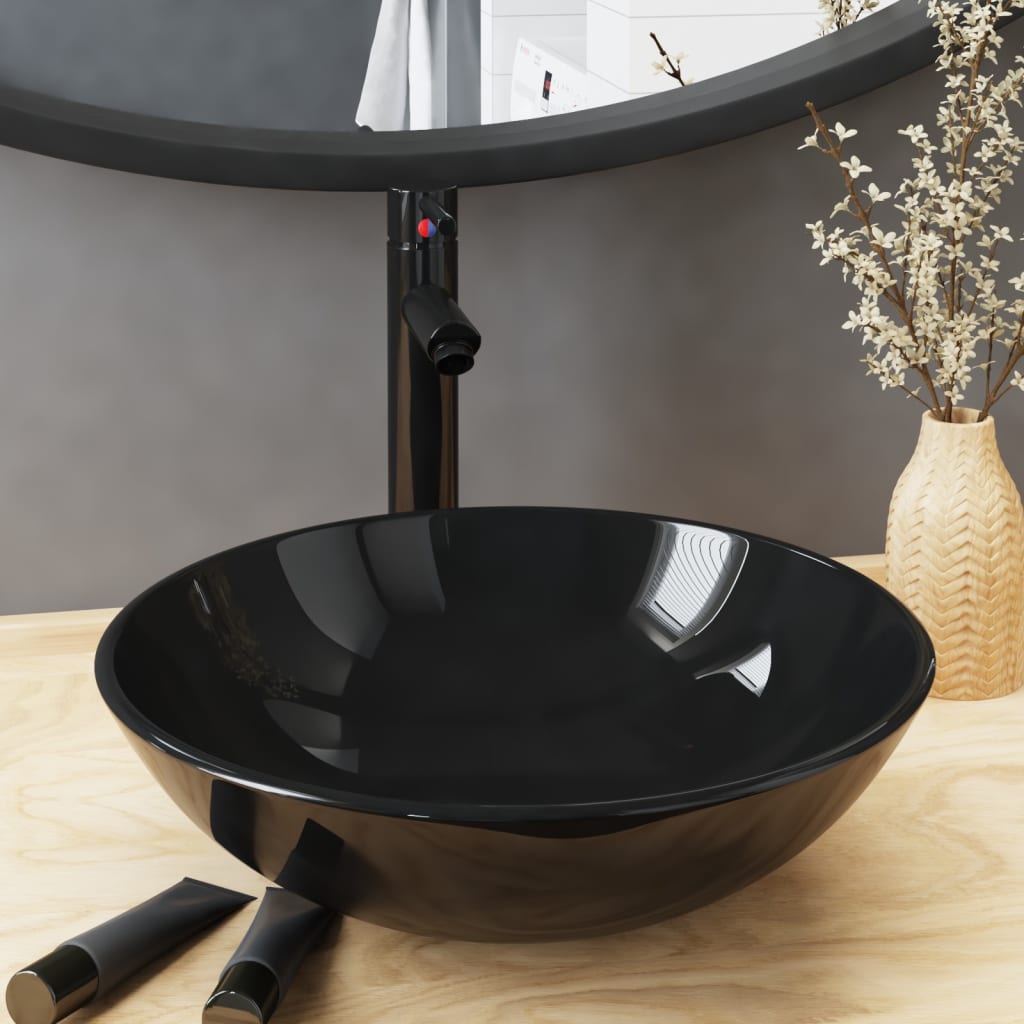 Wasbak Gehard Glas 42 Cm Transparant