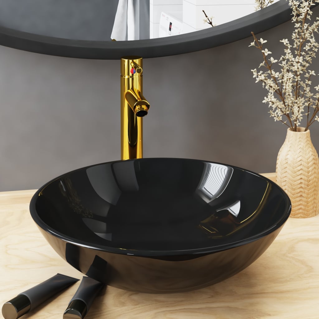 Wasbak Gehard Glas 42 Cm Transparant