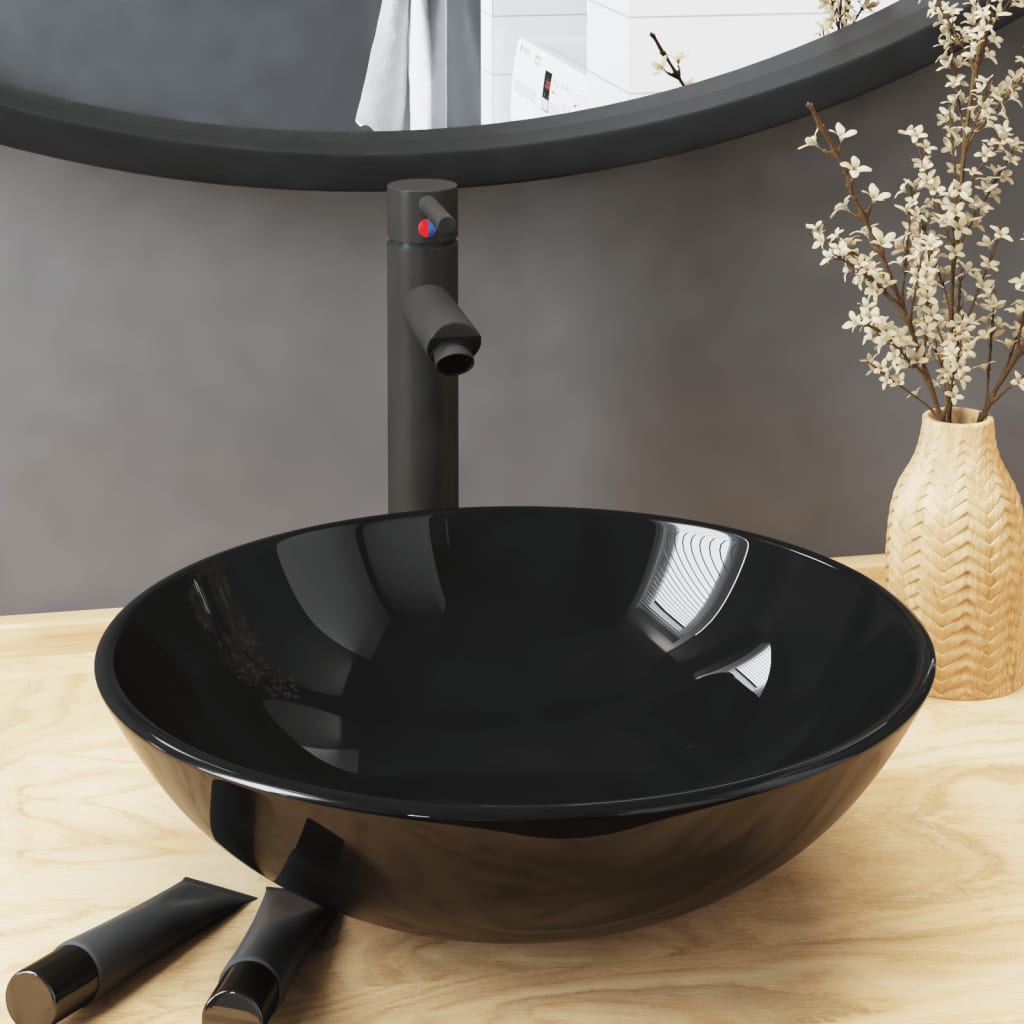 Wasbak Gehard Glas 42 Cm Transparant