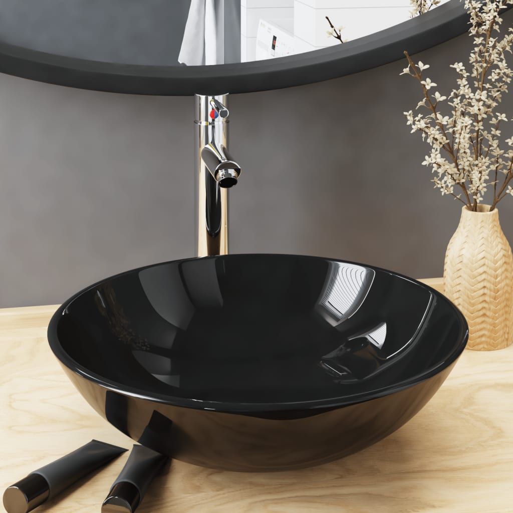Wasbak Gehard Glas 42 Cm Transparant