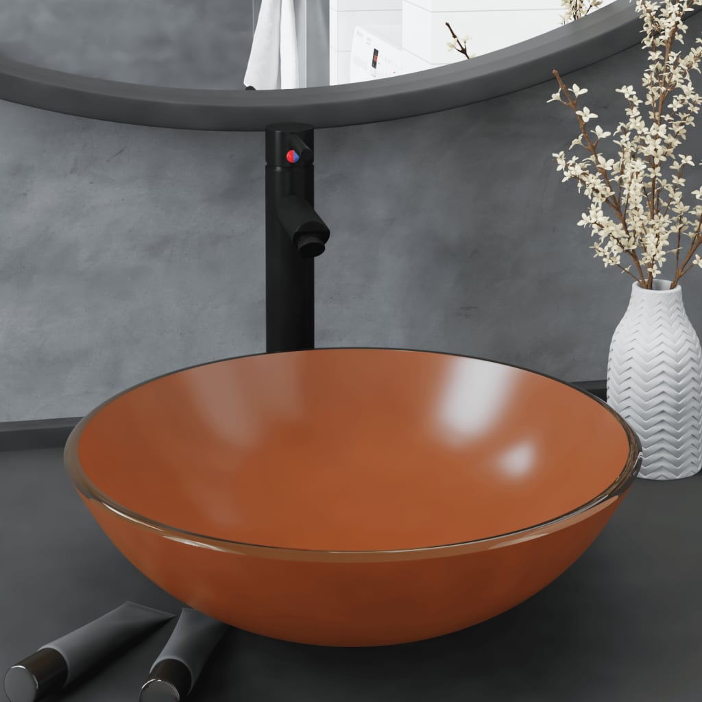 Wasbak Gehard Glas 42 Cm Transparant
