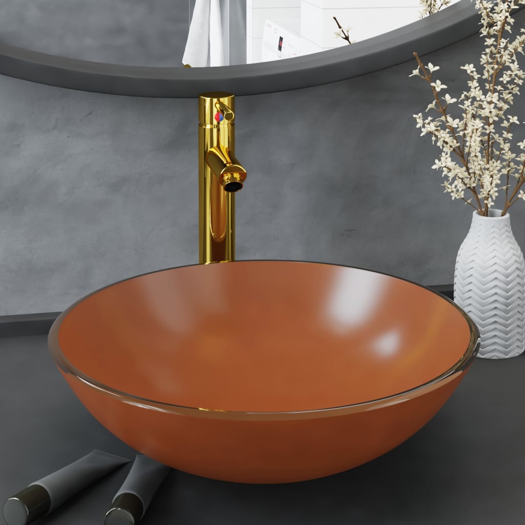 Wasbak Gehard Glas 42 Cm Transparant