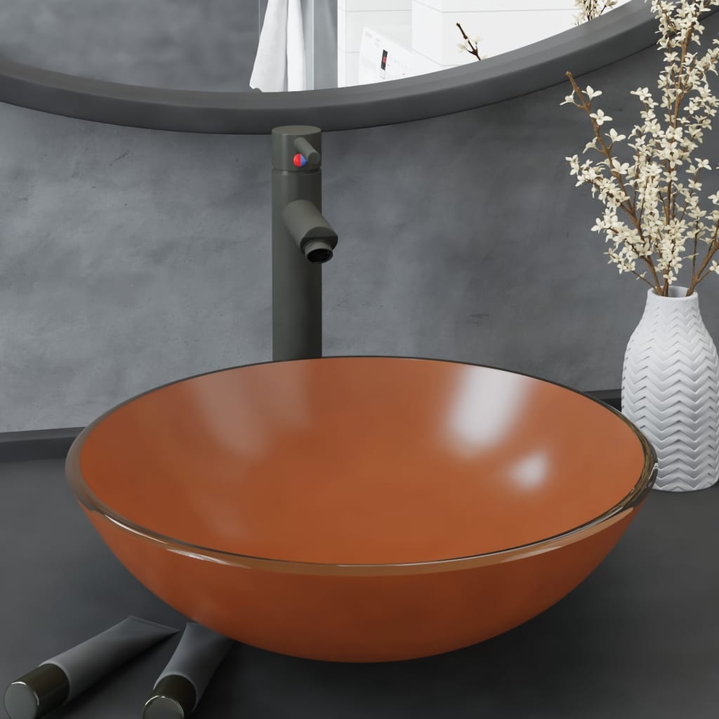 Wasbak Gehard Glas 42 Cm Transparant