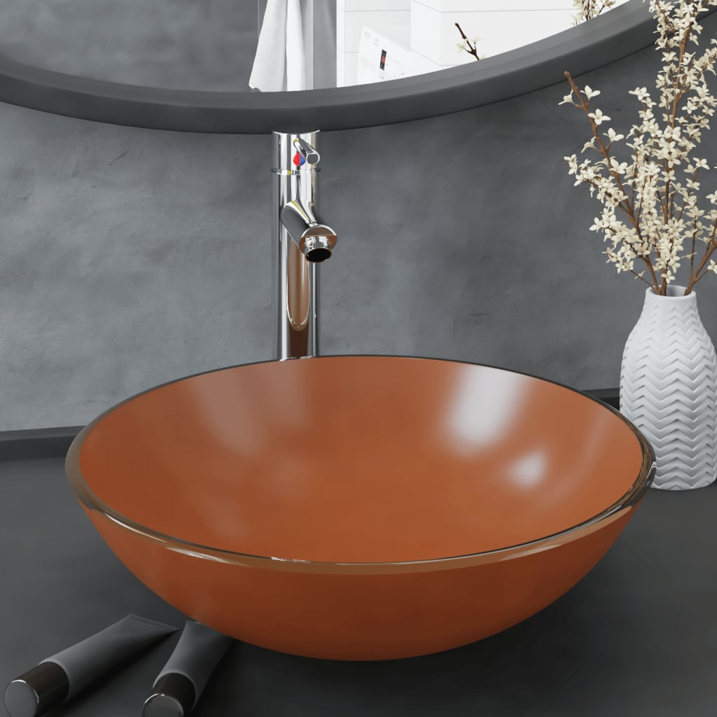 Wasbak Gehard Glas 42 Cm Transparant