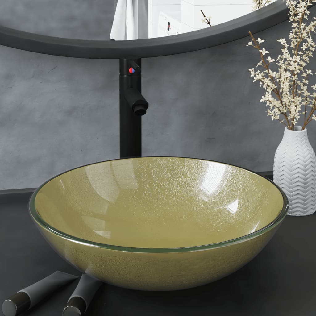 Wasbak Gehard Glas 42 Cm Transparant