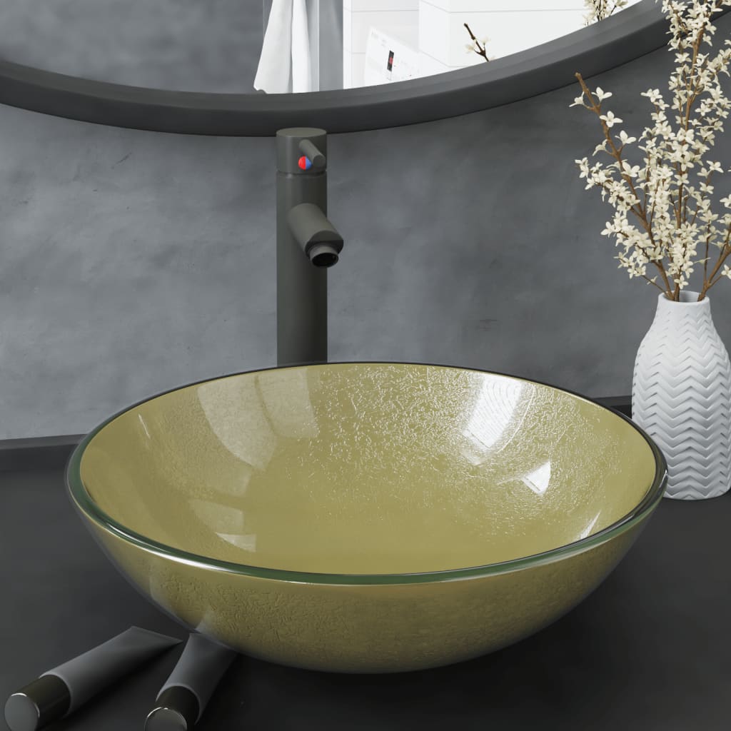 Wasbak Gehard Glas 42 Cm Transparant