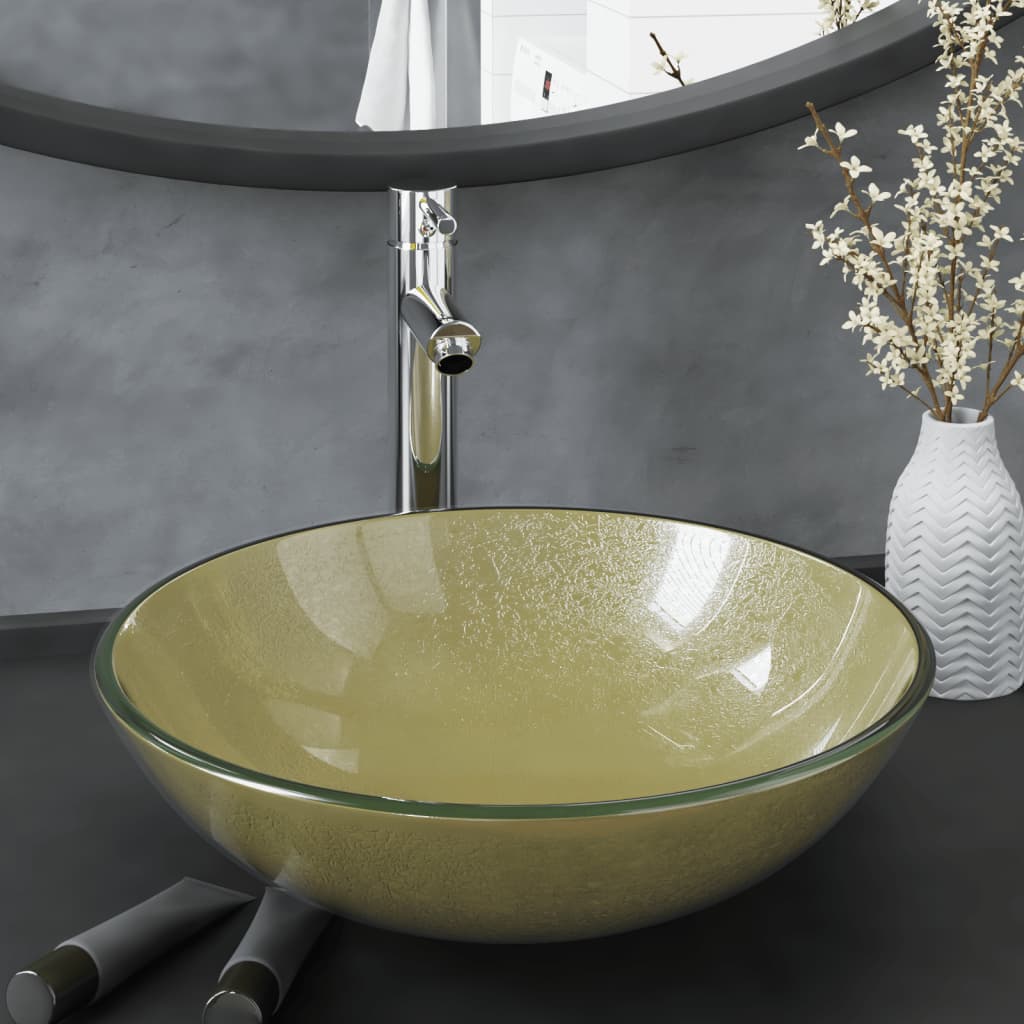 Wasbak Gehard Glas 42 Cm Transparant