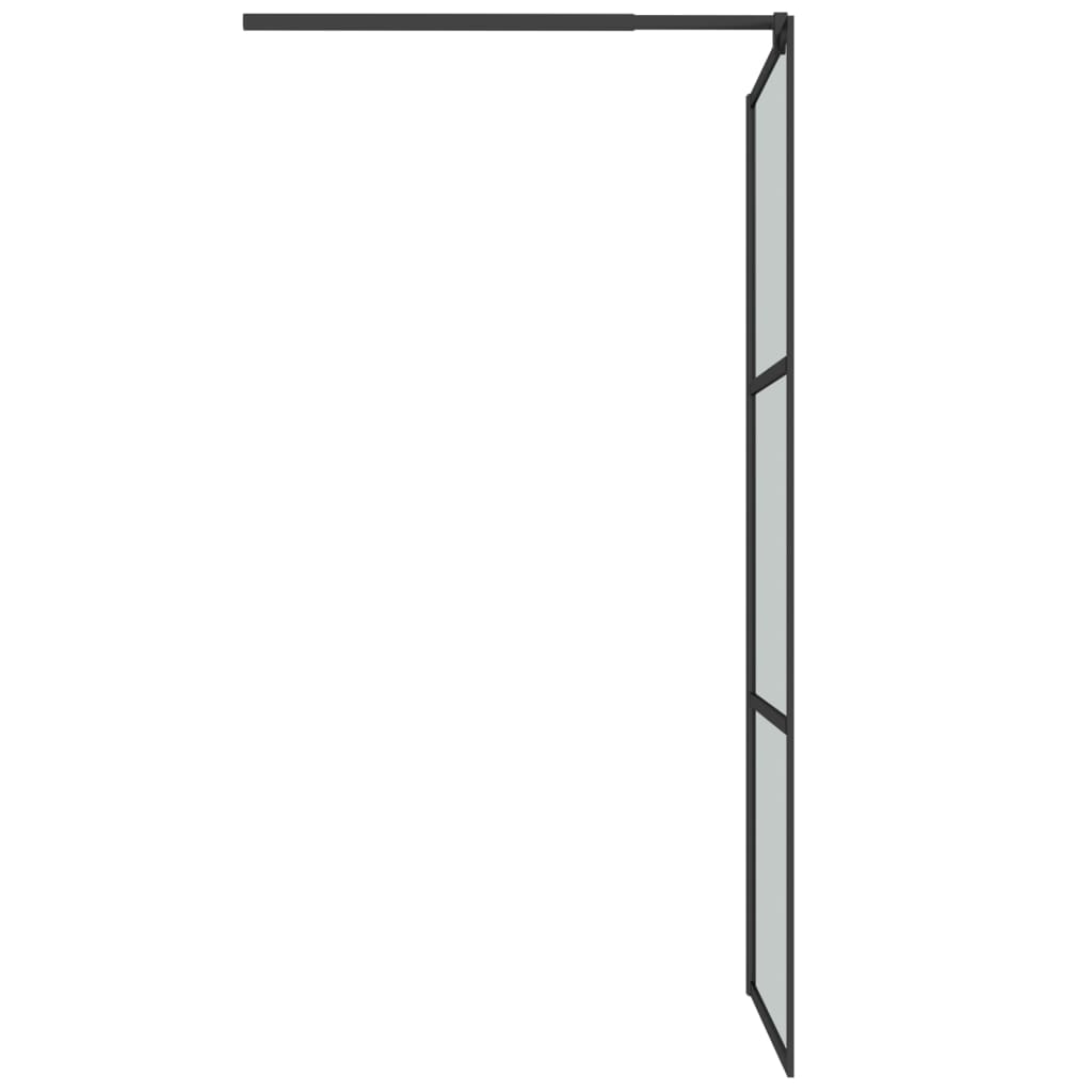 Inloopdouchewand Donker Esg-Glas