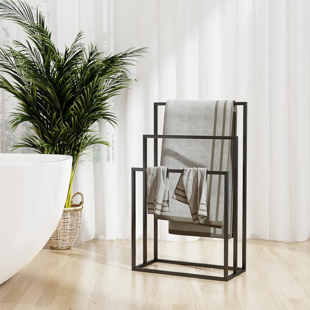 Handdoekenrek Vrijstaand 48X24X78,5 Cm Ijzer
