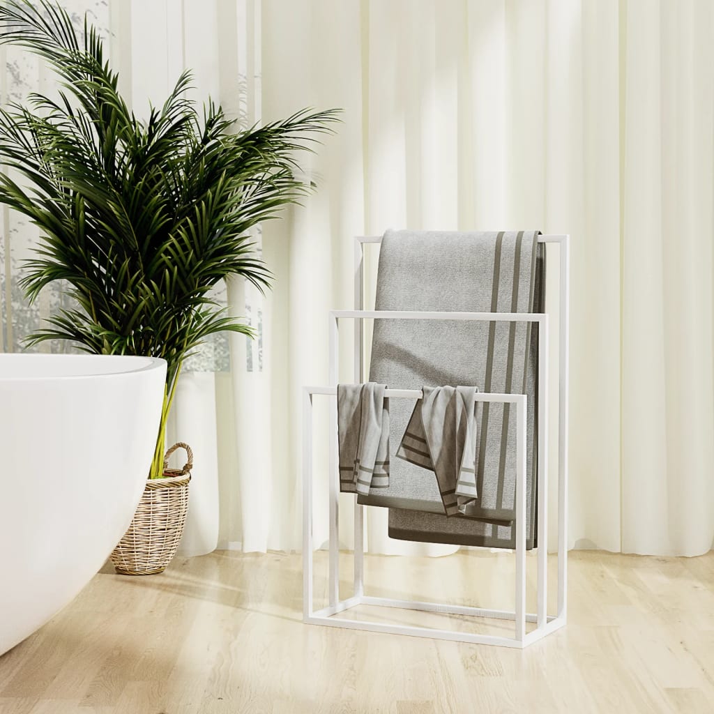 Handdoekenrek Vrijstaand 48X24X78,5 Cm Ijzer