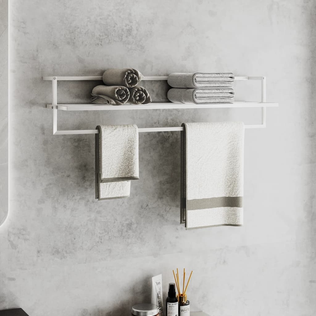 Handdoekenrek 95X25X22 Cm Ijzer