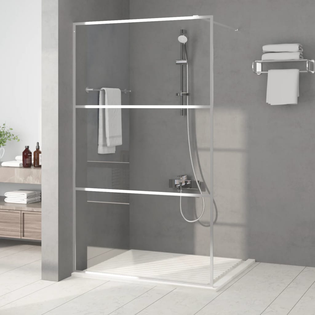 Inloopdouchewand Esg-Glas Transparant En