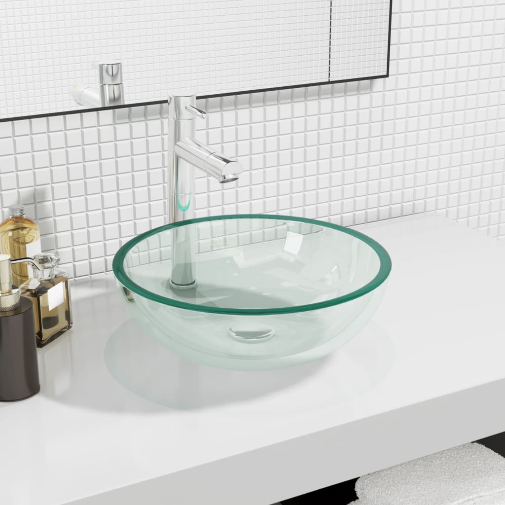 Wasbak Gehard Glas Transparant
