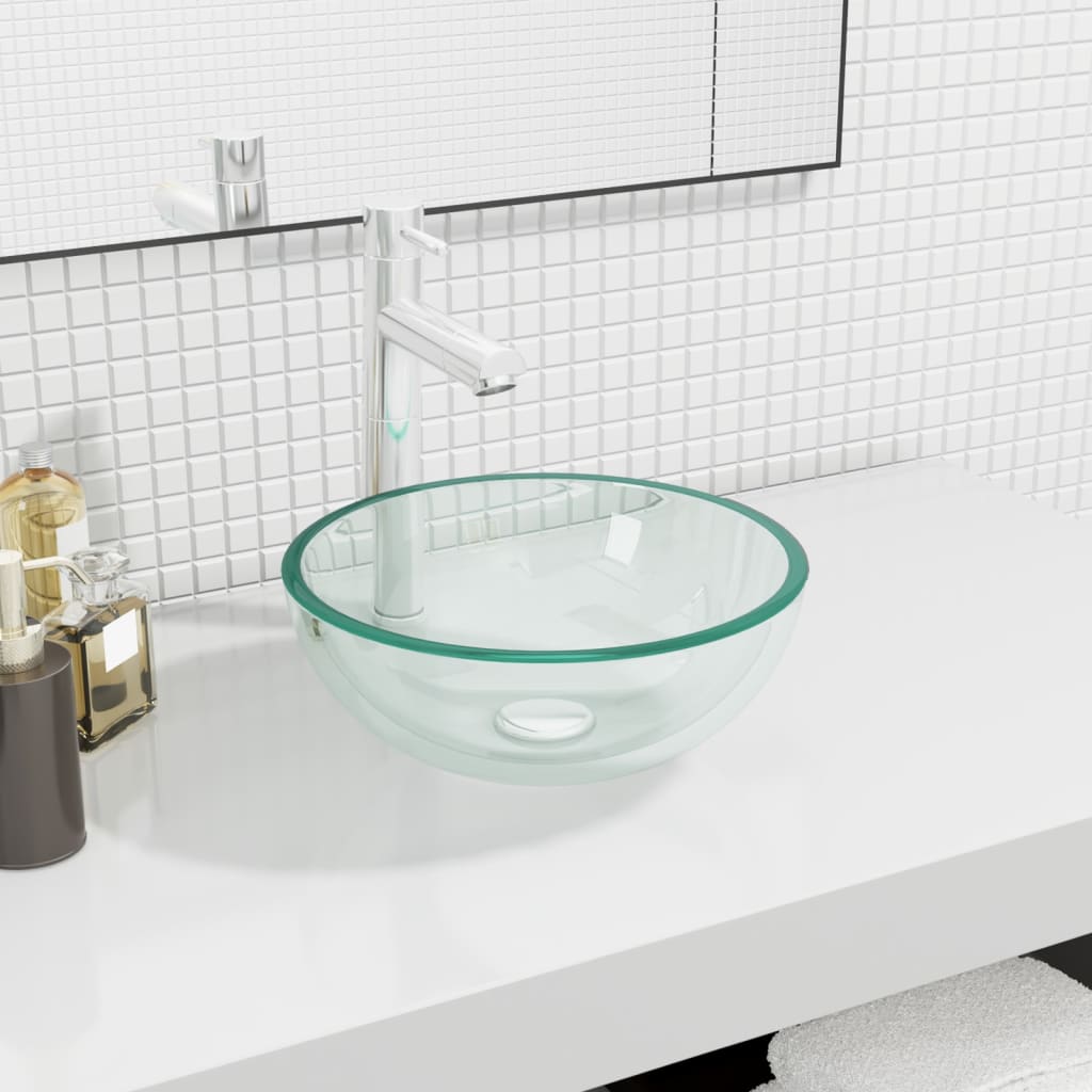 Wasbak Gehard Glas Transparant