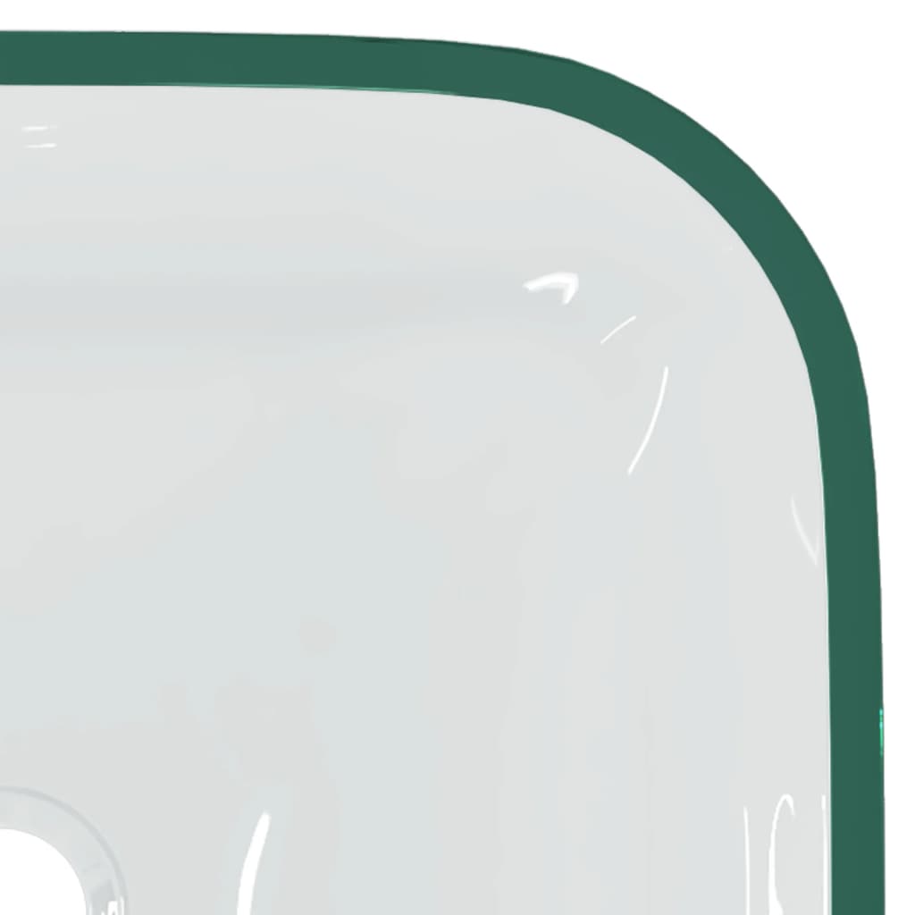 Wasbak 42X42X14 Cm Glas Transparant
