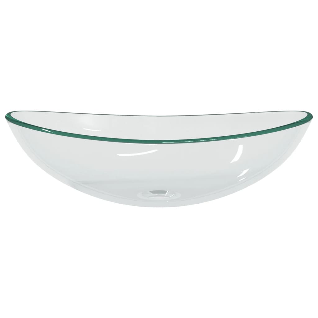 Wasbak 54,5X35X15,5 Cm Gehard Glas Transparant