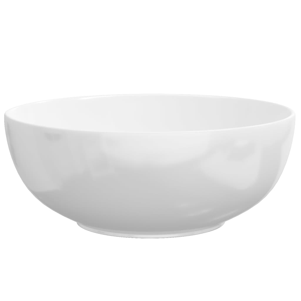 Wasbak 44X17 Cm Rond Keramiek Wit