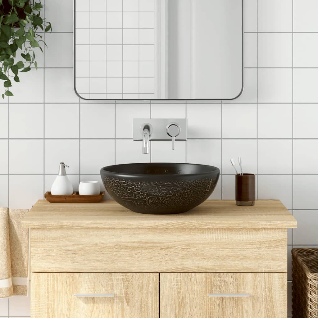 Opzetwasbak Rond Φ41X14 Cm Keramiek