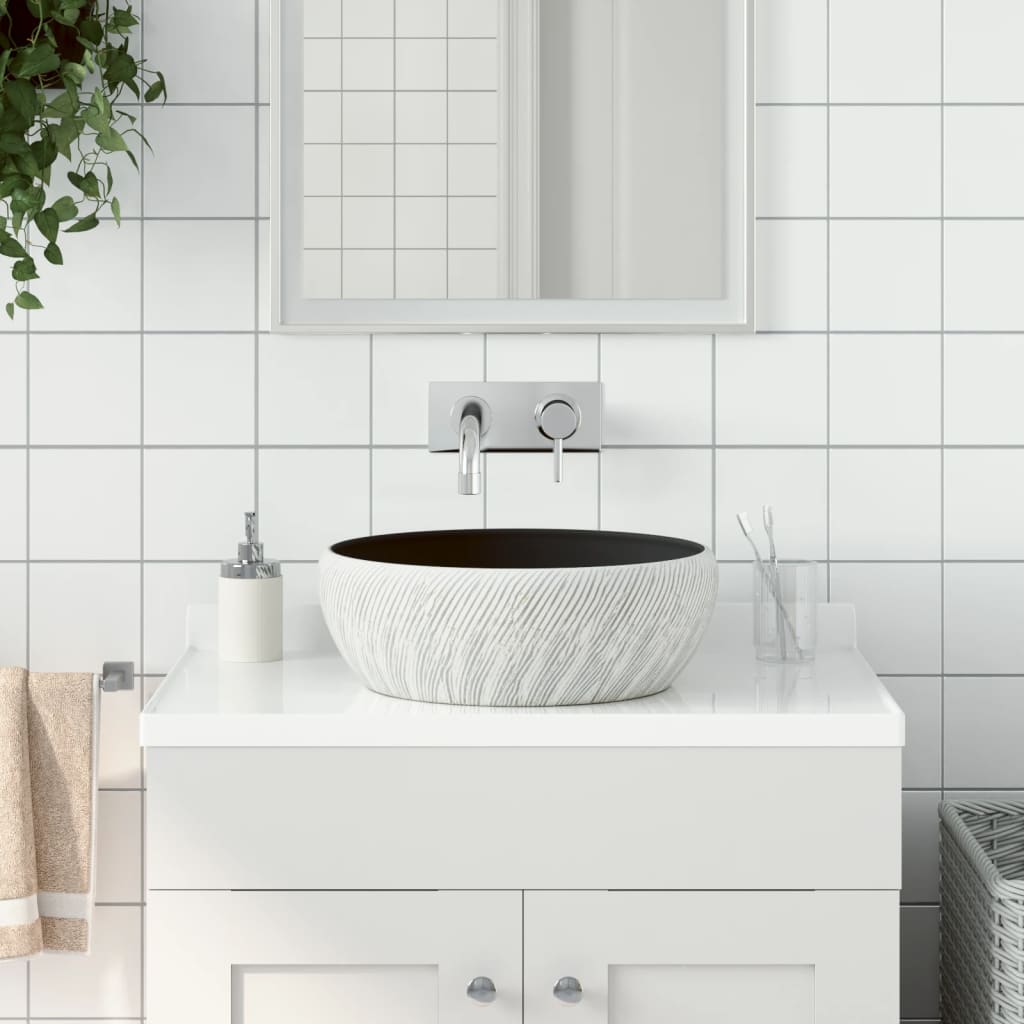 Opzetwasbak Rond Φ41X14 Cm Keramiek