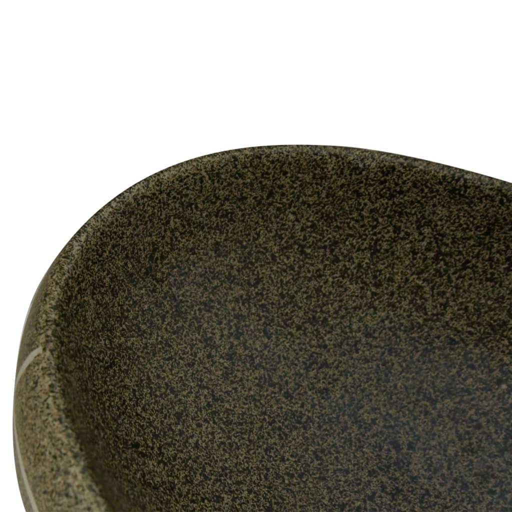 Opzetwasbak Ovaal 59X40X15 Cm Keramiek Meerkleurig