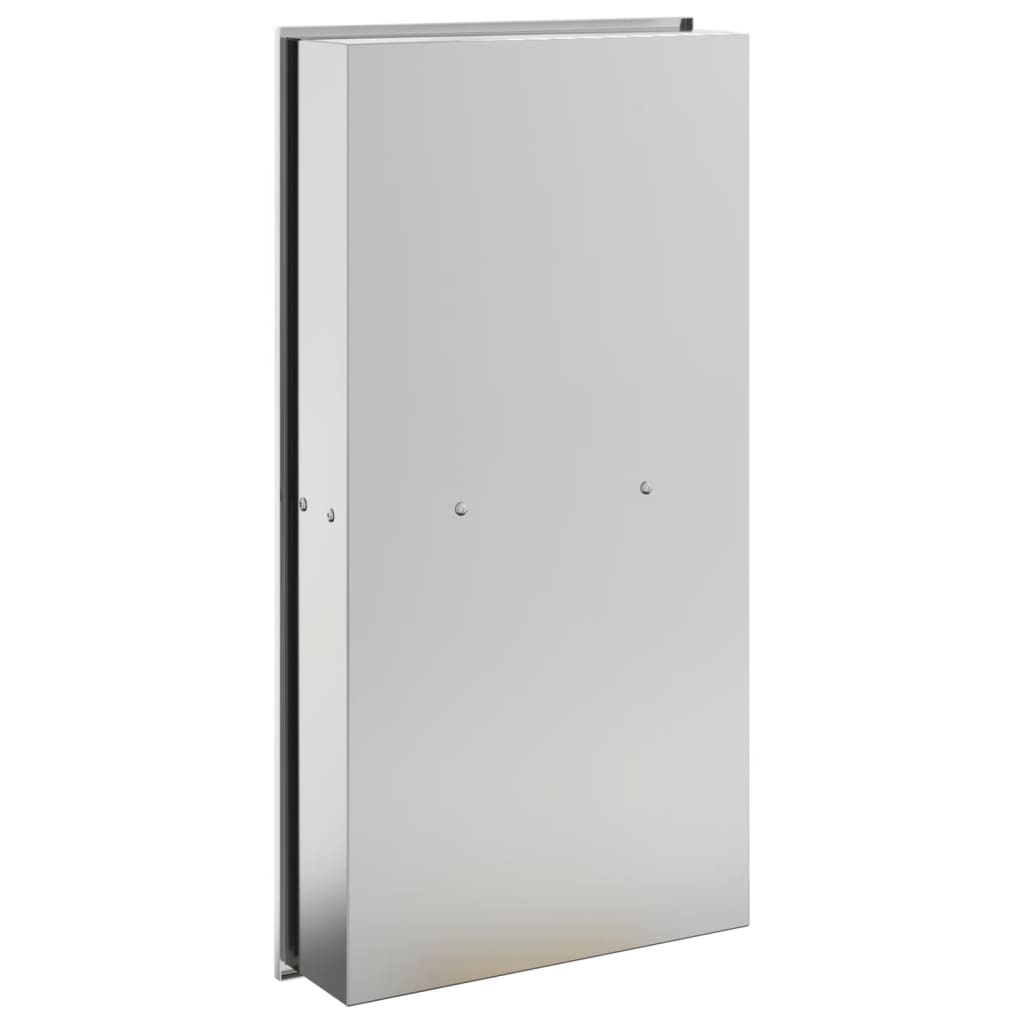 Douchenis 32X62X9 Cm Roestvrijstaal Geborsteld Kleurig