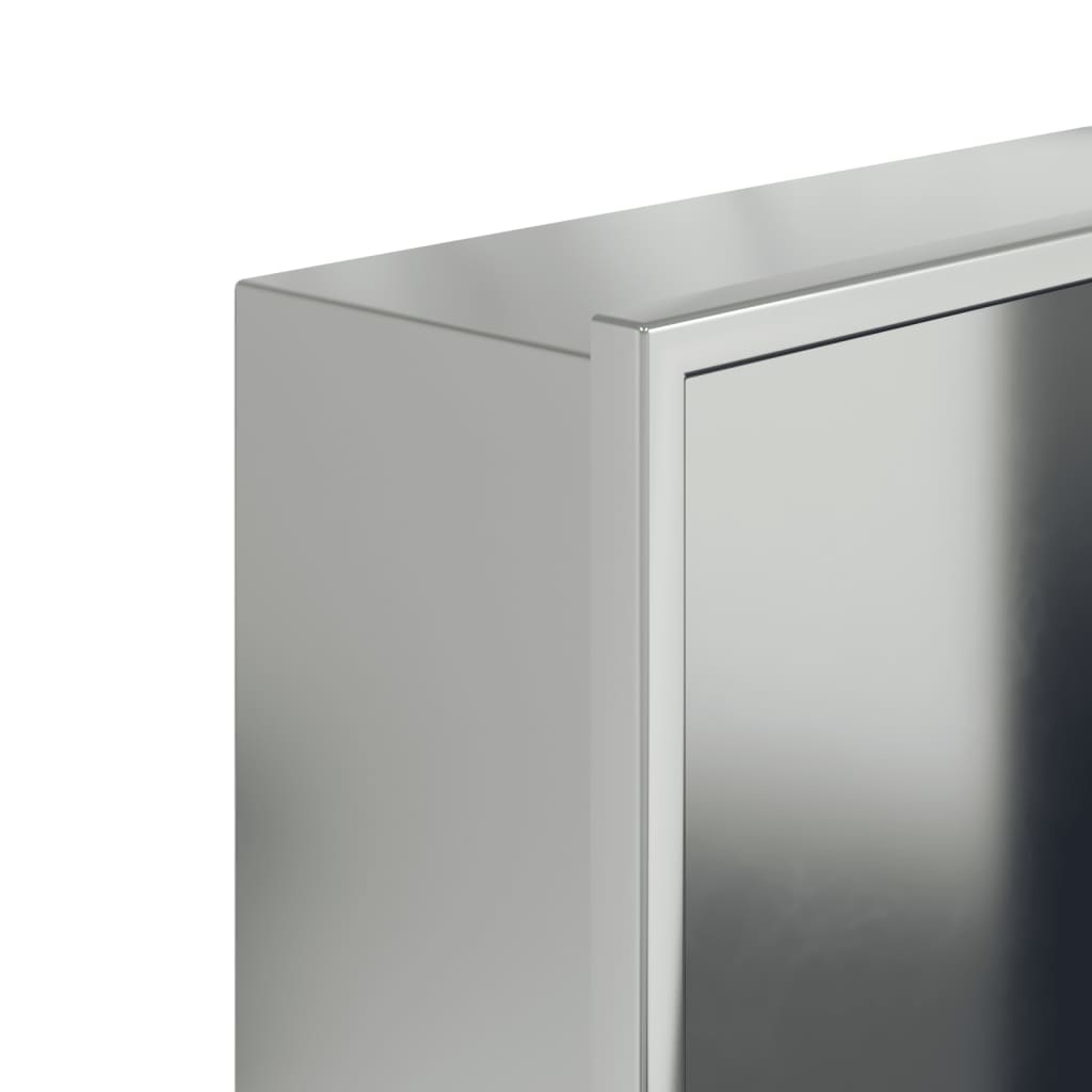 Douchenis 32X62X9 Cm Roestvrijstaal Geborsteld Kleurig