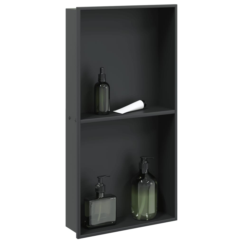 Douchenis 32X62X9 Cm Roestvrijstaal Geborsteld Kleurig