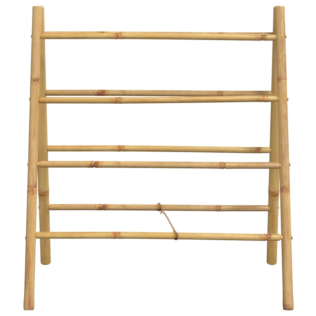 Handdoekladder Met 4 Sporten Bamboe