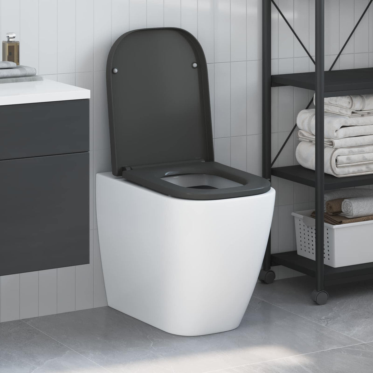 Toiletzitting 47,5 X 35 X 3,6 Cm Duroplast
