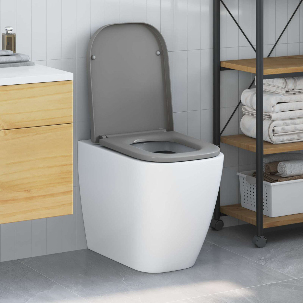 Toiletzitting 47,5 X 35 X 3,6 Cm Duroplast
