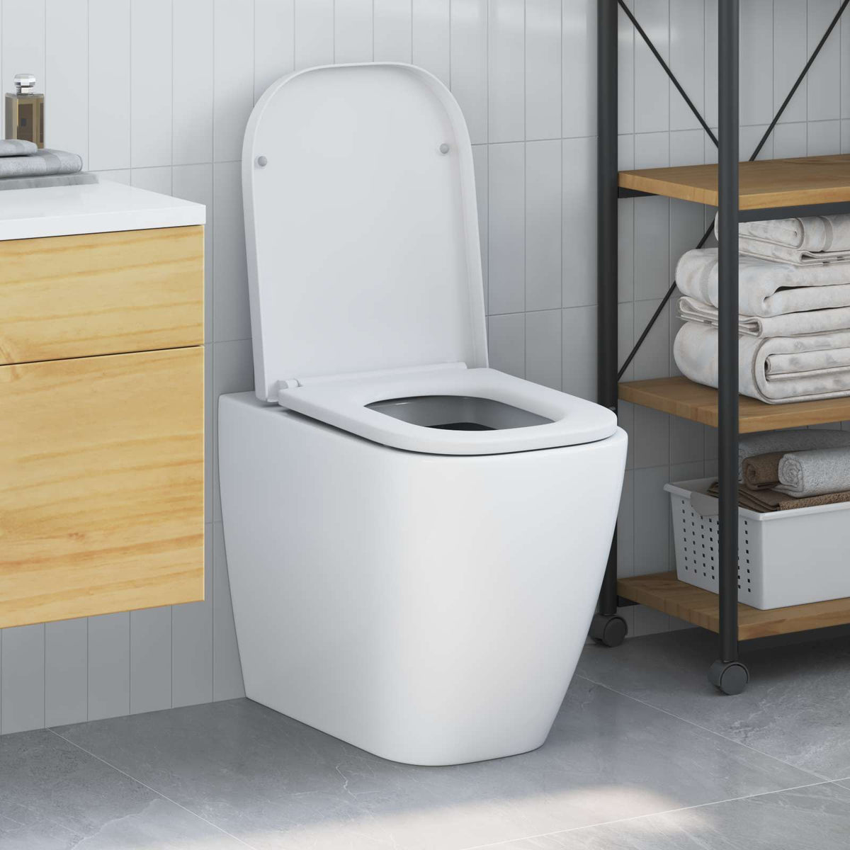 Toiletzitting 47,5 X 35 X 3,6 Cm Duroplast