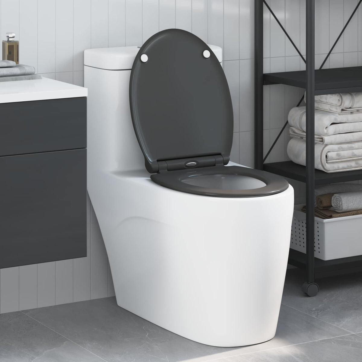 Toiletzitting 45,5 X 37,5 X 3,8 Cm Duroplast