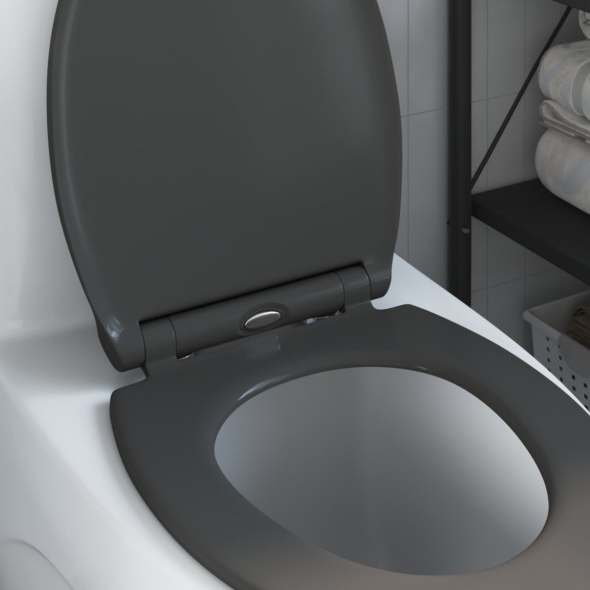 Toiletzitting 45,5 X 37,5 X 3,8 Cm Duroplast