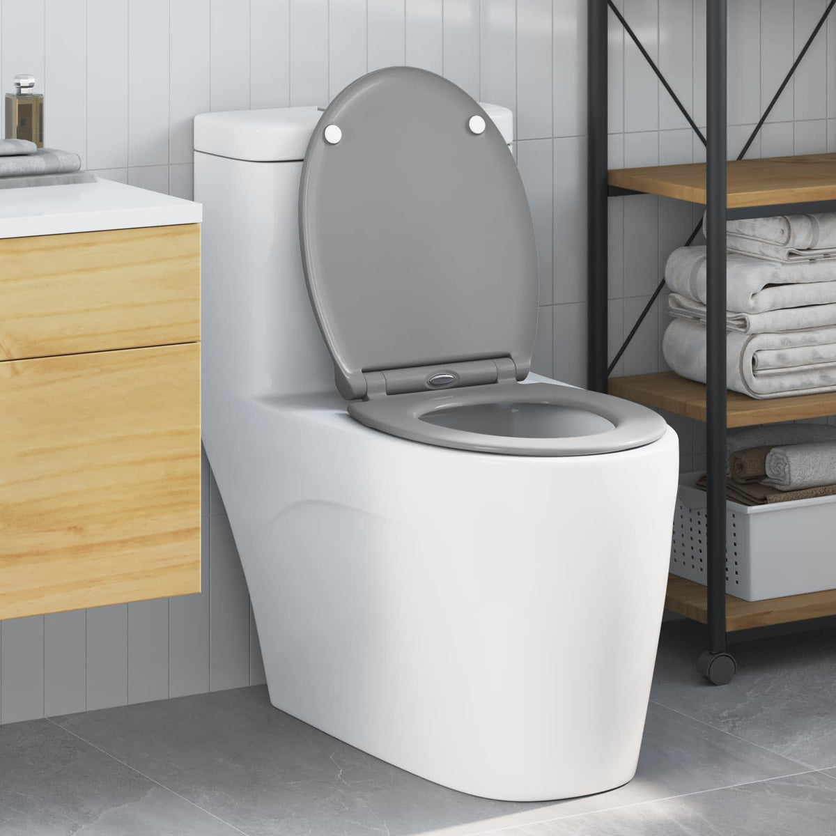 Toiletzitting 45,5 X 37,5 X 3,8 Cm Duroplast