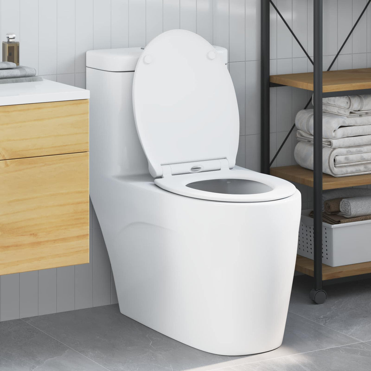 Toiletzitting 45,5 X 37,5 X 3,8 Cm Duroplast