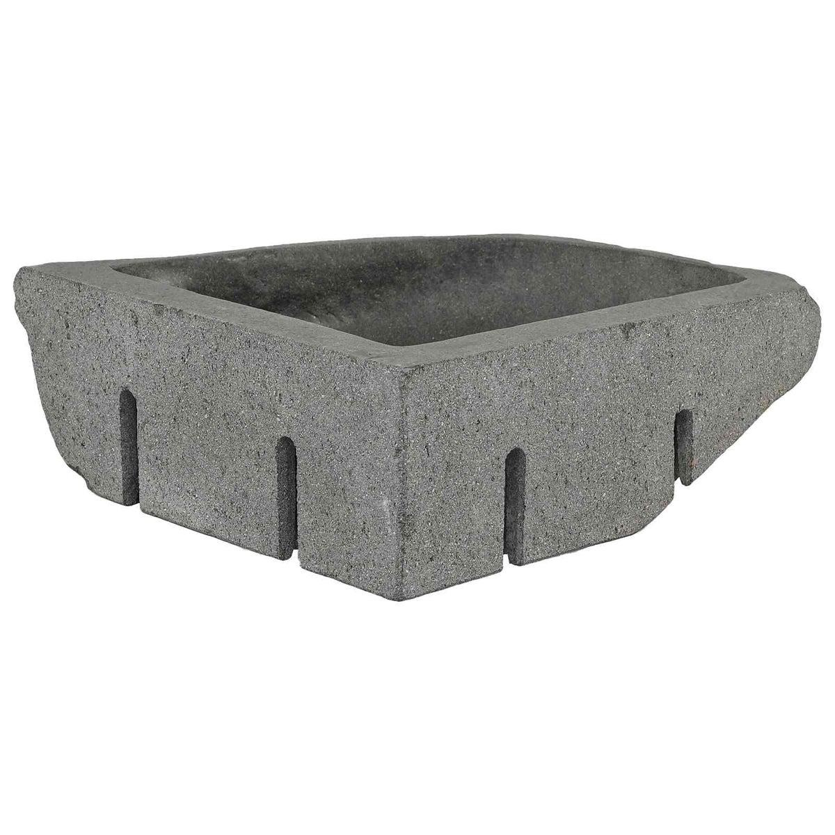 Wasbak Grijs Riviersteen