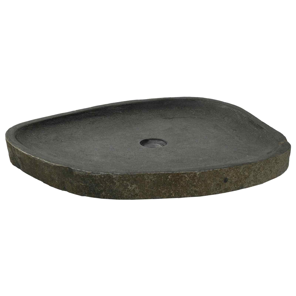 Wasbak Grijs 65 X 50 X 6 Cm Riviersteen