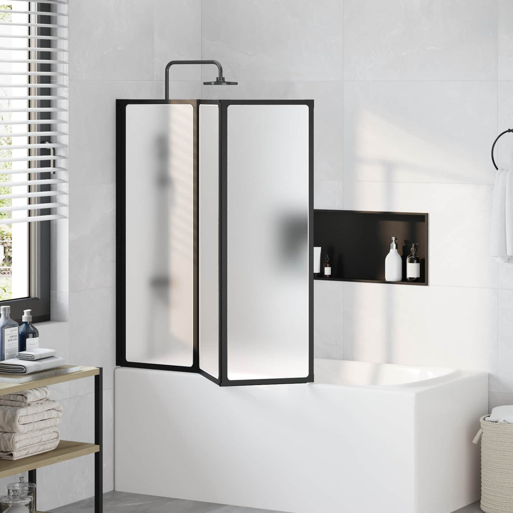 Douchescherm 120 X 2 X 117 Cm Aluminium En Pp